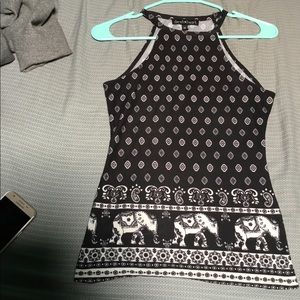 Derek heart top, from zumiez